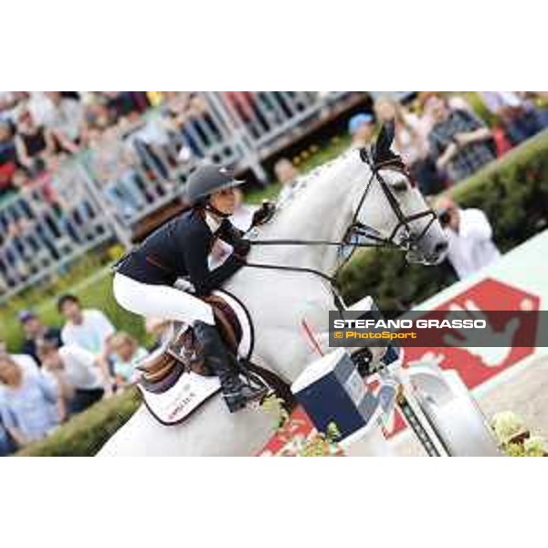 LGCT of Berlin - Class 3 - Georgina Bloomberg on Manodie II H - Berlin, 29th july 2017 - ph.Stefano Grasso/LGCT