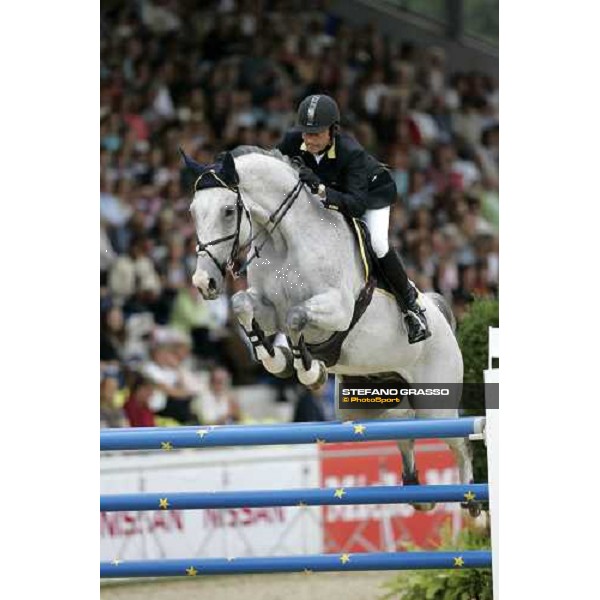 Piergiorgio Bucci on Da Zara Porto Rico during the team competition Mannheim, 17th august 2007 ph. Stefano Grasso