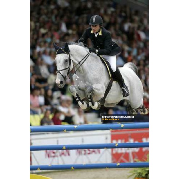 Piergiorgio Bucci on Da Zara Porto Rico during the team competition Mannheim, 17th august 2007 ph. Stefano Grasso