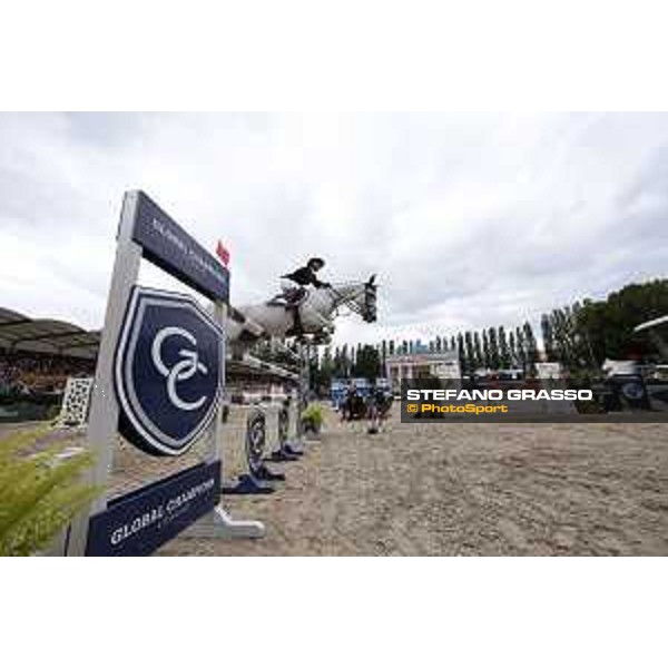 LGCT of Berlin - Class 3 - Georgina Bloomberg on Manodie II H - Berlin, 29th july 2017 - ph.Stefano Grasso/LGCT