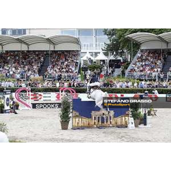 LGCT of Berlin - Class 3 - Georgina Bloomberg on Manodie II H - Berlin, 29th july 2017 - ph.Stefano Grasso/LGCT