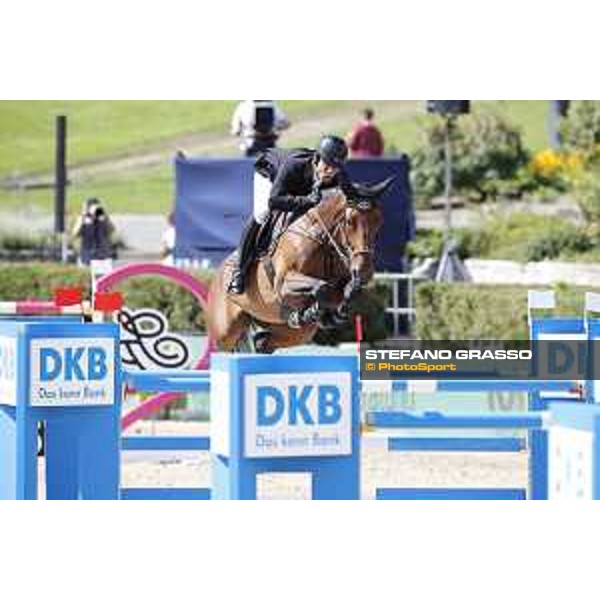 LGCT of Berlin - Class 5 - Sergio Alvarez Moya on G&C Unicstar de l’Aumone - Berlin, - 30 July 2017 - ph.Mario Grassia/LGCT