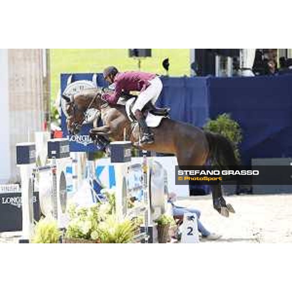 LGCT of Berlin - Class 5 - Sheikh Ali Al Thani on Carolina 31 - Berlin, - 30 July 2017 - ph.Mario Grassia/LGCT