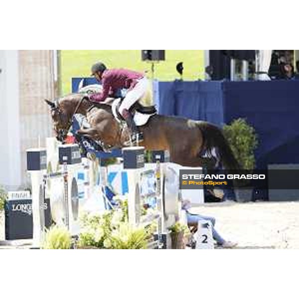 LGCT of Berlin - Class 5 - Sheikh Ali Al Thani on Carolina 31 - Berlin, - 30 July 2017 - ph.Mario Grassia/LGCT