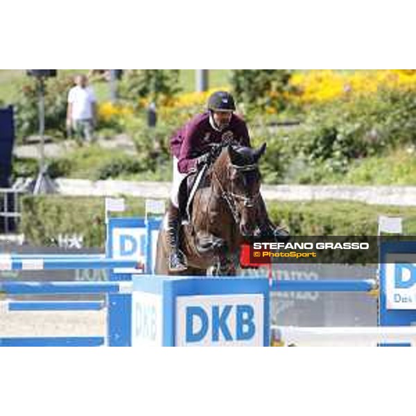 LGCT of Berlin - Class 5 - Sheikh Ali Al Thani on Carolina 31 - Berlin, - 30 July 2017 - ph.Mario Grassia/LGCT