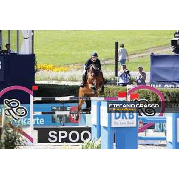 LGCT of Berlin - Class 5 - Lucy Davis on Caracho 14 - Berlin, - 30 July 2017 - ph.Mario Grassia/LGCT
