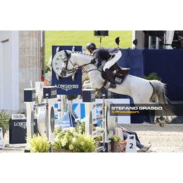 LGCT of Berlin - Class 5 - Felix Hassmann on Cayenne WZ - Berlin, - 30 July 2017 - ph.Mario Grassia/LGCT
