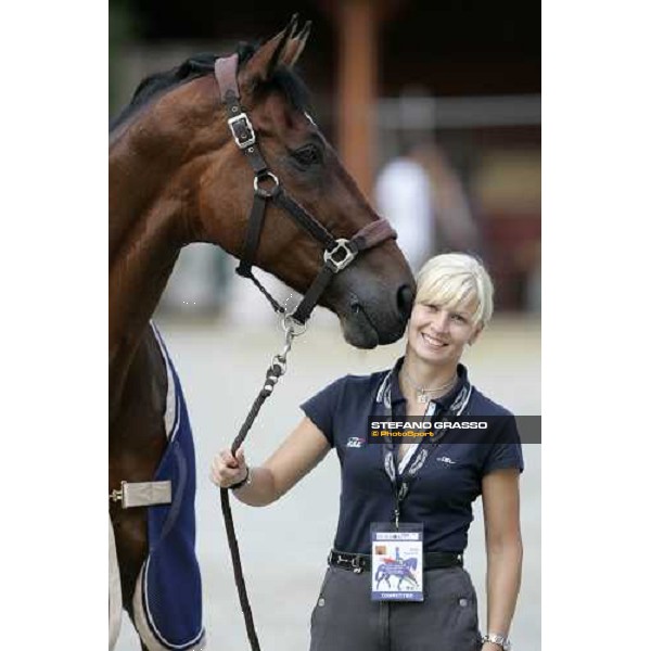 Anna Campanella Paprocka with Andretti H Fei European Dressage Championship La Mandria, 30th august 2007 ph. Stefano Grasso