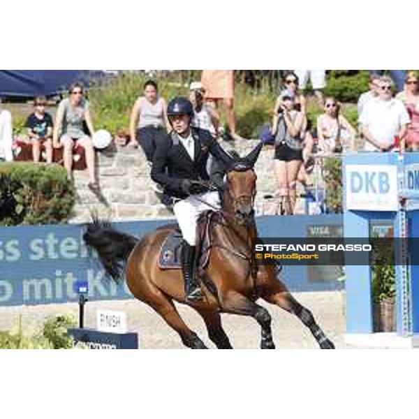 LGCT of Berlin - Class 5 - Sergio Alvarez Moya on G&C Unicstar de l’Aumone - Berlin, - 30 July 2017 - ph.Mario Grassia/LGCT