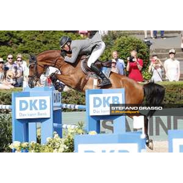 LGCT of Berlin - Class 5 - Ludger Beerbaum on Cool Down 7 - Berlin, - 30 July 2017 - ph.Mario Grassia/LGCT