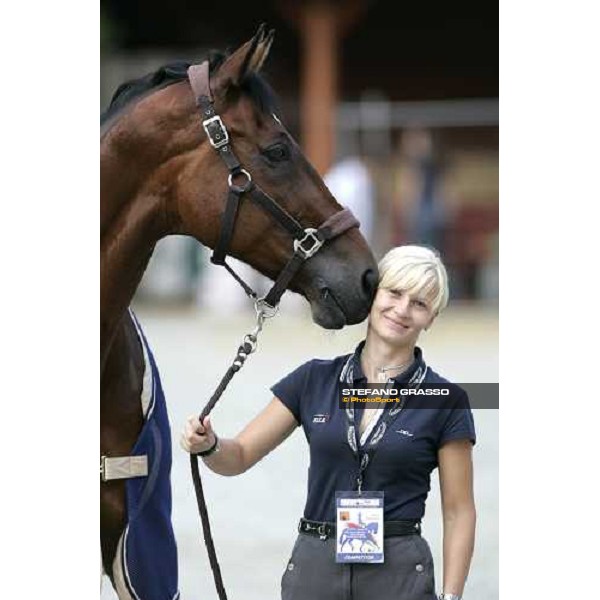 Anna Campanella Paprocka with Andretti H Fei European Dressage Championship La Mandria, 30th august 2007 ph. Stefano Grasso