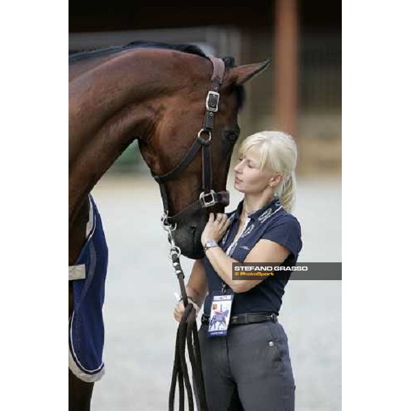 Anna Campanella Paprocka with Andretti H Fei European Dressage Championship La Mandria, 30th august 2007 ph. Stefano Grasso