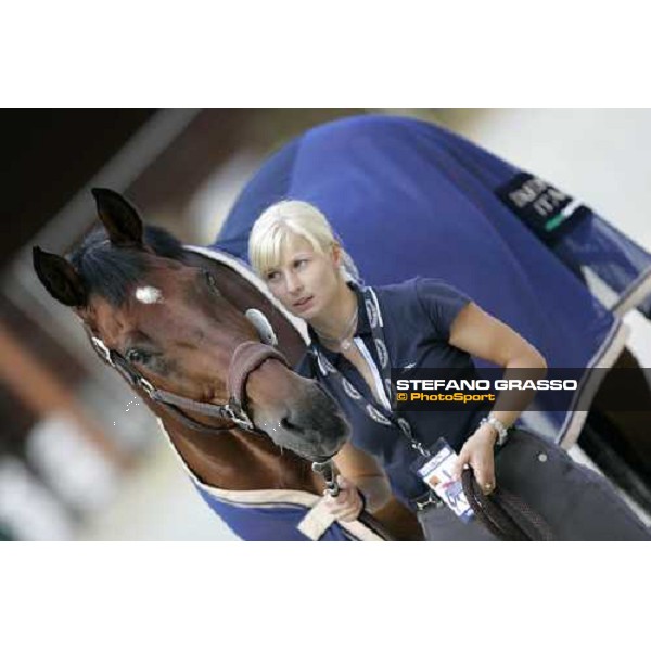 Anna Campanella Paprocka with Andretti H Fei European Dressage Championship La Mandria, 30th august 2007 ph. Stefano Grasso