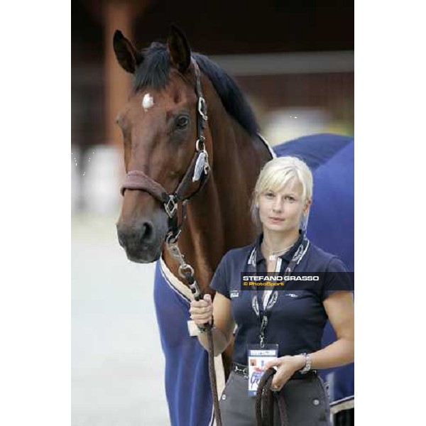 Anna Campanella Paprocka with Andretti H Fei European Dressage Championship La Mandria, 30th august 2007 ph. Stefano Grasso