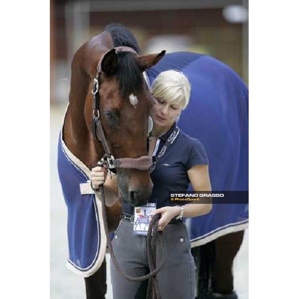 Anna Campanella Paprocka with Andretti H Fei European Dressage Championship La Mandria, 30th august 2007 ph. Stefano Grasso