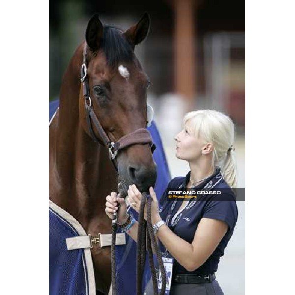 Anna Campanella Paprocka with Andretti H Fei European Dressage Championship La Mandria, 30th august 2007 ph. Stefano Grasso
