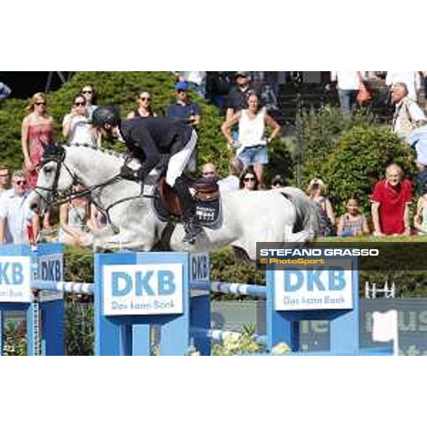 LGCT of Berlin - Class 5 - Felix Hassmann on Cayenne WZ - Berlin, - 30 July 2017 - ph.Mario Grassia/LGCT