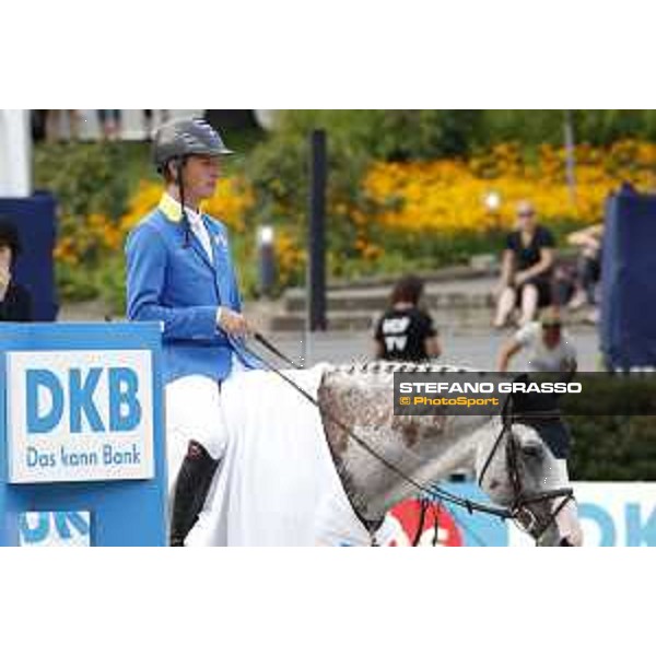 LGCT of Berlin - Class 5 - Prize giving ceremony - Christian Ahlmann on Colorit wins the class - Berlin, - 30 July 2017 - ph.Mario Grassia/LGCT