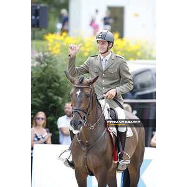 LGCT of Berlin - Class 5 - Prize giving ceremony - Alberto Zorzi on Contanga 3 - Berlin, - 30 July 2017 - ph.Mario Grassia/LGCT
