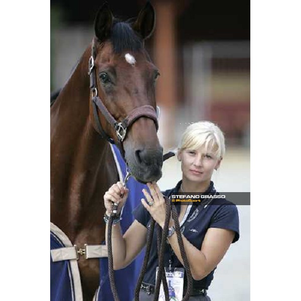 Anna Campanella Paprocka with Andretti H Fei European Dressage Championship La Mandria, 30th august 2007 ph. Stefano Grasso