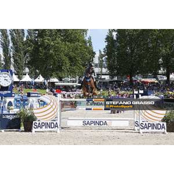LGCT of Berlin - Class 5 - Ludger Beerbaum on Cool Down 7 - Berlin, - 30 July 2017 - ph.Mario Grassia/LGCT