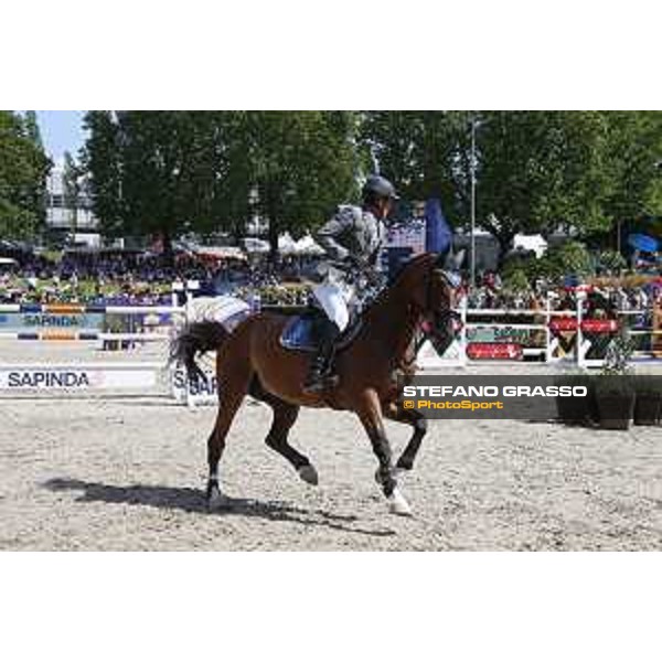 LGCT of Berlin - Class 5 - Ludger Beerbaum on Cool Down 7 - Berlin, - 30 July 2017 - ph.Mario Grassia/LGCT