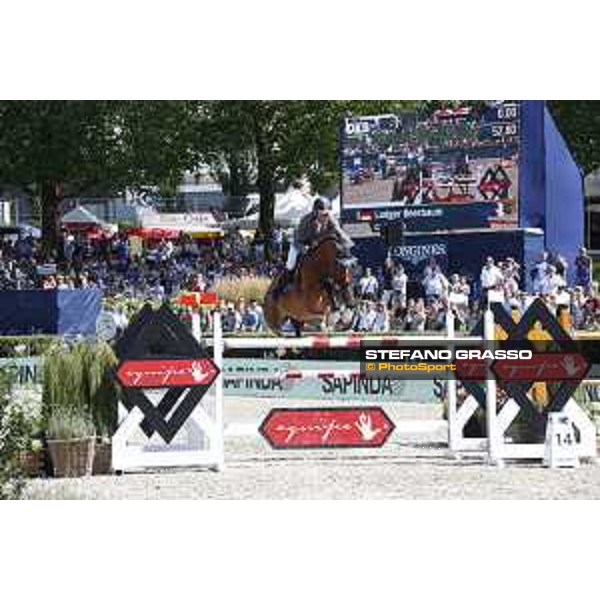 LGCT of Berlin - Class 5 - Ludger Beerbaum on Cool Down 7 - Berlin, - 30 July 2017 - ph.Mario Grassia/LGCT