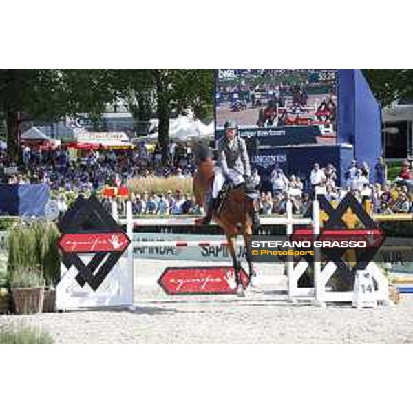 LGCT of Berlin - Class 5 - Ludger Beerbaum on Cool Down 7 - Berlin, - 30 July 2017 - ph.Mario Grassia/LGCT
