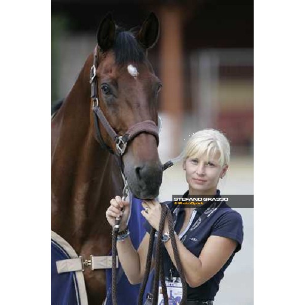 Anna Campanella Paprocka with Andretti H Fei European Dressage Championship La Mandria, 30th august 2007 ph. Stefano Grasso