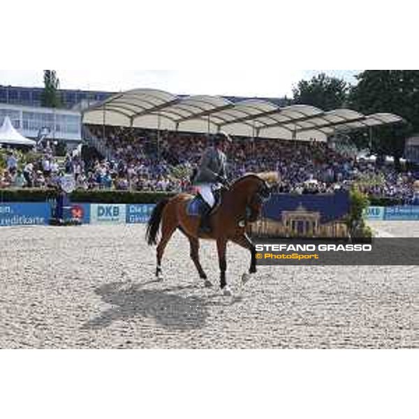 LGCT of Berlin - Class 5 - Ludger Beerbaum on Cool Down 7 - Berlin, - 30 July 2017 - ph.Mario Grassia/LGCT