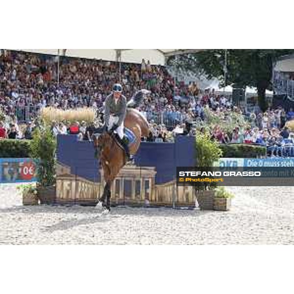 LGCT of Berlin - Class 5 - Ludger Beerbaum on Cool Down 7 - Berlin, - 30 July 2017 - ph.Mario Grassia/LGCT