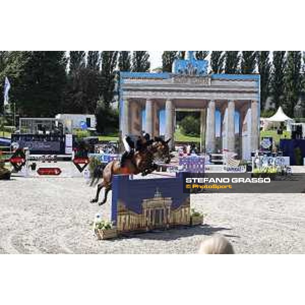 LGCT of Berlin - Class 5 - Sergio Alvarez Moya on G&C Unicstar de l’Aumone - Berlin, - 30 July 2017 - ph.Mario Grassia/LGCT