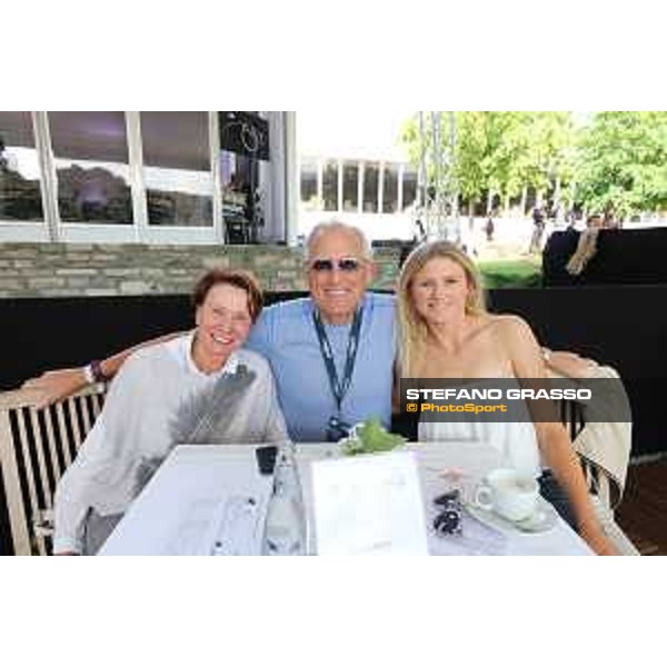 LGCT of Berlin - Jim McNerney with his wife Haity and his daughter Hilary - Berlin, - 29 July 2017 - ph.Mario Grassia/LGCT