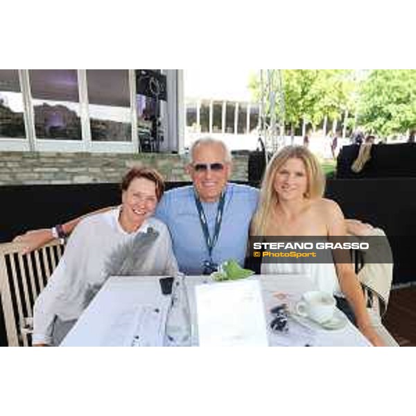 LGCT of Berlin - Jim McNerney with his wife Haity and his daughter Hilary - Berlin, - 29 July 2017 - ph.Mario Grassia/LGCT