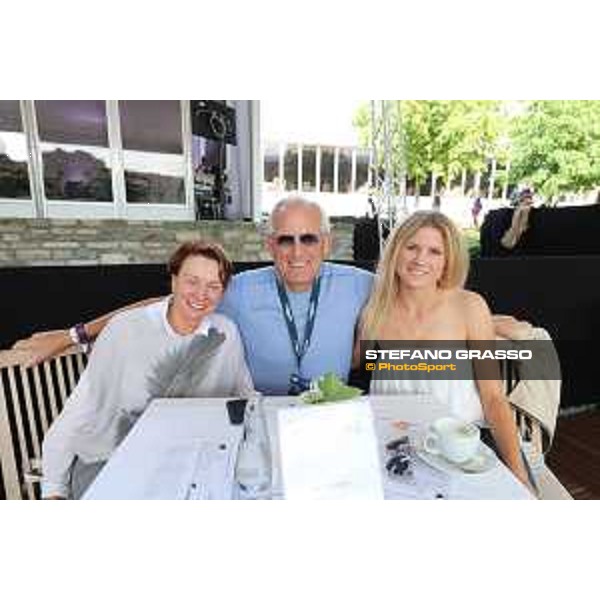 LGCT of Berlin - Jim McNerney with his wife Haity and his daughter Hilary - Berlin, - 29 July 2017 - ph.Mario Grassia/LGCT