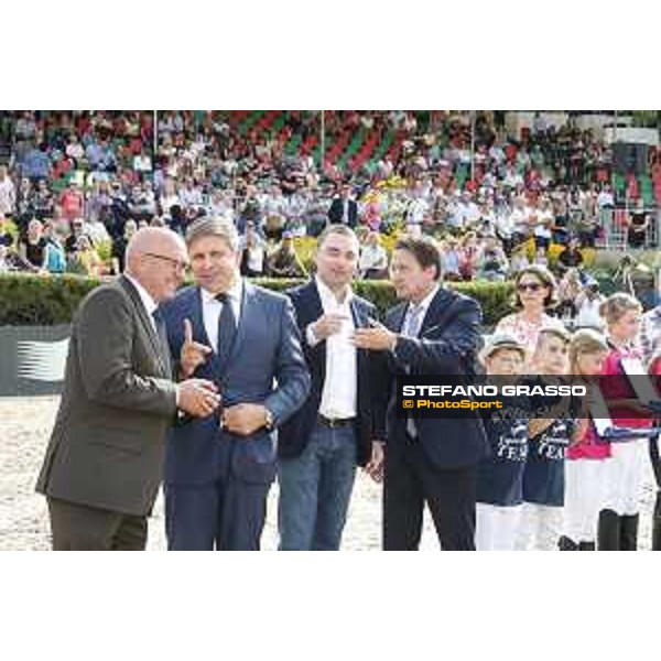LGCT of Berlin - Lars Windhorst, Volker Wulff, Juan Carlos Capelli and Rainer Eckert - Berlin, - 29 July 2017 - ph.Mario Grassia/LGCT