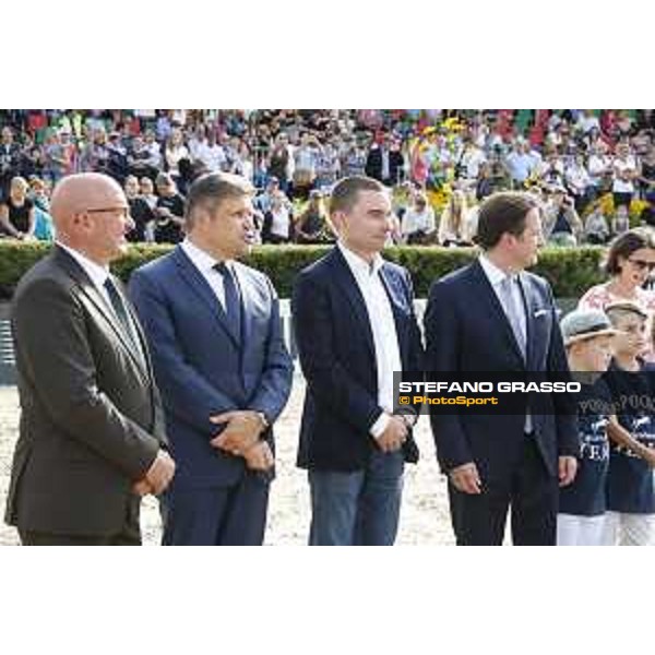 LGCT of Berlin - Lars Windhorst, Volker Wulff, Juan Carlos Capelli and Rainer Eckert - Berlin, - 29 July 2017 - ph.Mario Grassia/LGCT