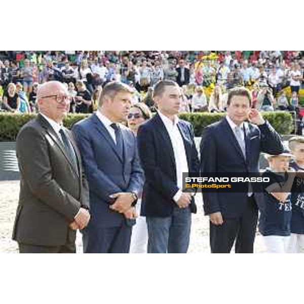 LGCT of Berlin - Lars Windhorst, Volker Wulff, Juan Carlos Capelli and Rainer Eckert - Berlin, - 29 July 2017 - ph.Mario Grassia/LGCT