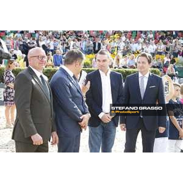 LGCT of Berlin - Lars Windhorst, Volker Wulff, Juan Carlos Capelli and Rainer Eckert - Berlin, - 29 July 2017 - ph.Mario Grassia/LGCT