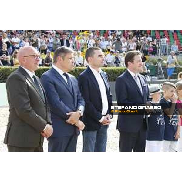 LGCT of Berlin - Lars Windhorst, Volker Wulff, Juan Carlos Capelli and Rainer Eckert - Berlin, - 29 July 2017 - ph.Mario Grassia/LGCT