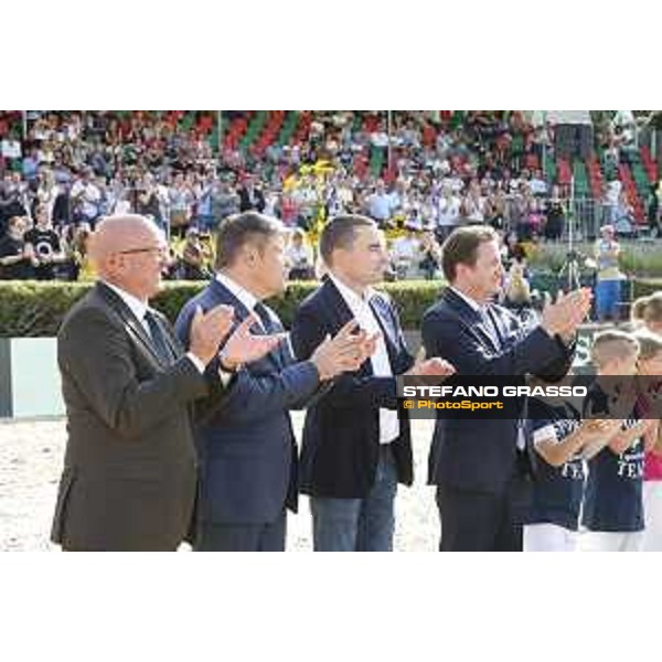 LGCT of Berlin - Lars Windhorst, Volker Wulff, Juan Carlos Capelli and Rainer Eckert - Berlin, - 29 July 2017 - ph.Mario Grassia/LGCT