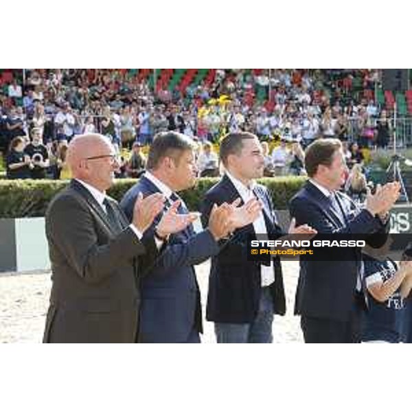 LGCT of Berlin - Lars Windhorst, Volker Wulff, Juan Carlos Capelli and Rainer Eckert - Berlin, - 29 July 2017 - ph.Mario Grassia/LGCT