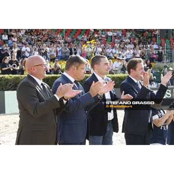 LGCT of Berlin - Lars Windhorst, Volker Wulff, Juan Carlos Capelli and Rainer Eckert - Berlin, - 29 July 2017 - ph.Mario Grassia/LGCT