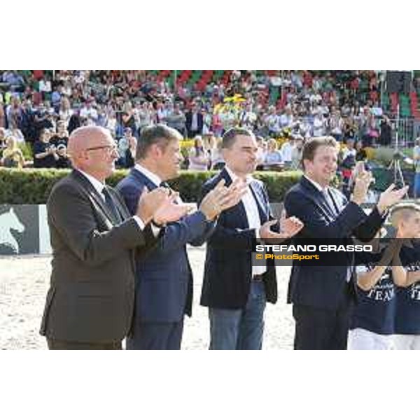 LGCT of Berlin - Lars Windhorst, Volker Wulff, Juan Carlos Capelli and Rainer Eckert - Berlin, - 29 July 2017 - ph.Mario Grassia/LGCT