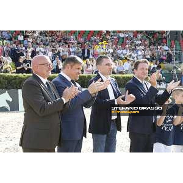LGCT of Berlin - Lars Windhorst, Volker Wulff, Juan Carlos Capelli and Rainer Eckert - Berlin, - 29 July 2017 - ph.Mario Grassia/LGCT