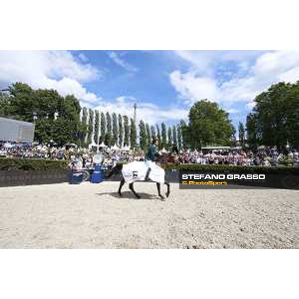 LGCT of Berlin - Class 3 - Sergio Alvarez Moya on Carlo 273 wins the class - Berlin, - 29 July 2017 - ph.Mario Grassia/LGCT