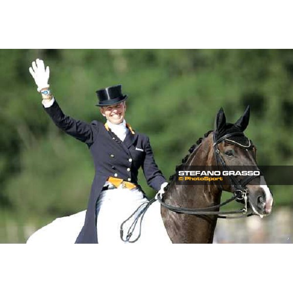 Anky Van Grunsven on Keltec Salinero 1st classified in the Gran Prix de Dressage at the european dressage championship 2007 La Mandria, 31st august 2007 ph. Stefano Grasso