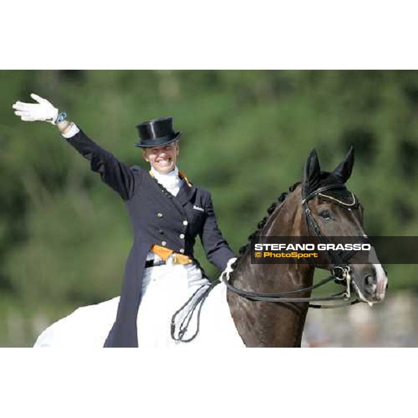 Anky Van Grunsven on Keltec Salinero 1st classified in the Gran Prix de Dressage at the european dressage championship 2007 La Mandria, 31st august 2007 ph. Stefano Grasso