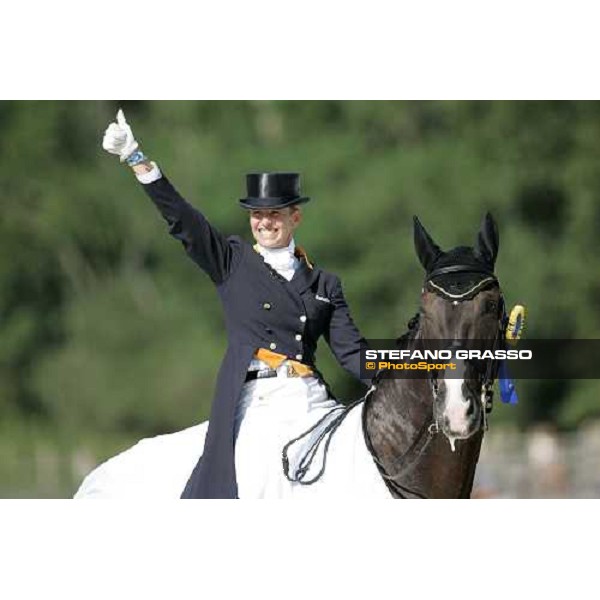 Anky Van Grunsven on Keltec Salinero 1st classified in the Gran Prix de Dressage at the european dressage championship 2007 La Mandria, 31st august 2007 ph. Stefano Grasso