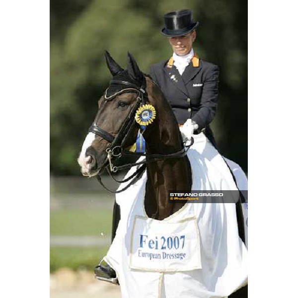 Anky Van Grunsven on Keltec Salinero 1st classified in the Gran Prix de Dressage at the european dressage championship 2007 La Mandria, 31st august 2007 ph. Stefano Grasso